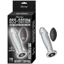 Ass-Sation Remote Vibrating Metal Anal Ecstasy Silver - £54.61 GBP