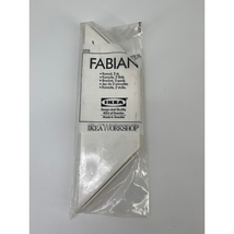 Ikea Fabian Konsol Shelf Brackets White Metal 253.978.10 Discontinued - £15.66 GBP