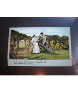 1907 soldier farewell cannons military civil war vintage postcard - $245.46 MXN