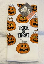 Snoopy Halloween Trick or Treat, Jack-o-Lantern (2) Pk Kitchen Towels - £9.57 GBP