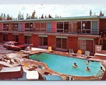 Piscina Deserto Pensione Motel West Yellowstone Montana M Unp Cromo Post... - $4.04