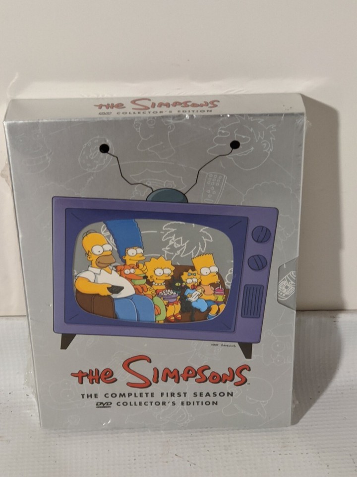 Die Simpsons Komplette 1. Staffel 4 Disc DVD Box Set - NEU - $36.23