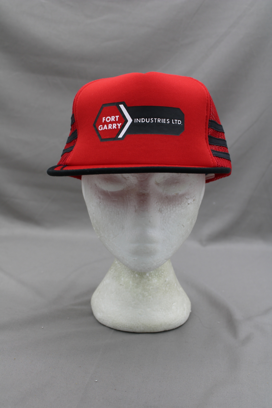 Casquette Trucker Vintage – Royal Victoria Marathon – Années 80, Ajustable, Bleue
