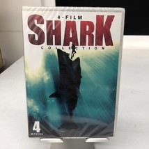 4 Film SHARK Collection DVD COMBO 2021 New Sealed Shark Attack 1-3 &amp; Shark Zone - £4.82 GBP