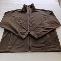 Columbia Sportswear WM6113 Men&#39;s Brown Polyester Jacket Full Zip Pockets... - $318.87 MXN