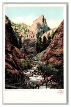 South Cheyenne Canon Colorado Springs CO UNP Detroit Publishing DB Postcard W22 - $2.48