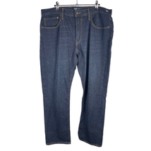 GAP Straight Jeans 36x32 Men’s Dark Wash Pre-Owned [#3472] - £15.62 GBP