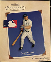 Hallmark Keepsake Christmas Ornament Jason Giambi New York Yankees Baseball 2003 - £9.74 GBP