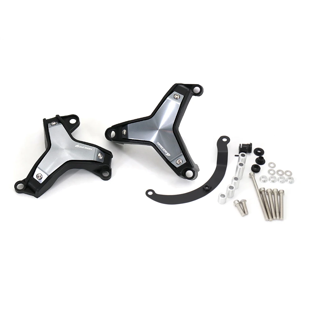 2021 - NEW Motorcycle Parts   Tracer 9 gt Tracer9 GT Side Engine Guard Protectio - £202.98 GBP