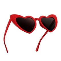 Red Heart Sunglasses Women Heart Shaped Fun Costume Accessories Party - $75.29 MXN Red Heart Sunglasses Women Heart Shaped Fun Costume Accessories Party - $75.29 MXN