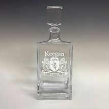 Keegan Irish Coat of Arms Deluxe Whiskey Decanter - £48.52 GBP