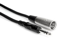 Hosa - STX-105M - Stereo 1/4&quot; Male to 3-Pin XLR Male Interconnect Cable ... - £11.68 GBP