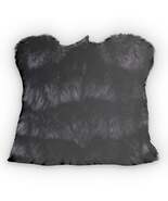 Silver Fox Fur Pillow Faux Plush Cushion - Shaped Pillow - $857.56 MXN+