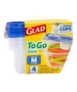 Glad® To Go Snack Food Storage Containers - $150.53 MXN