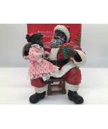 POSSIBLE DREAMS Clothtique Afro American Santa 1992 #713056 VTG Figure READ - €21,19 EUR