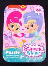 Shimmer and Shine mini puzzle in collector tin 24 pcs New Sealed #2 - $4.00