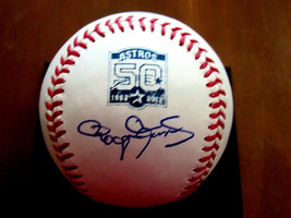 Roger Clemens 2012 Houston Astros Signed Auto 50TH Anniversary Oml Baseball Jsa - £158.26 GBP