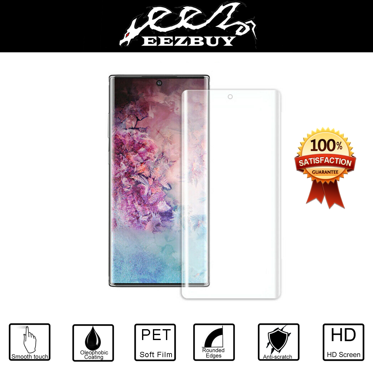 2X 3D Clear Soft PET Screen Protector Film For Samsung Galaxy Note 10 Plus - $0.98+