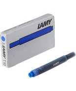 Lamy - T10 Fountain Pen Ink Cartridges Pack Of 5 Hangsell Blue - $15.26 CAD