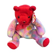 TY Beanie Baby Bear Plush Toy July the Birthday - £7.82 GBP
