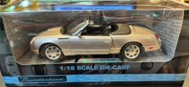 2004 Ford Thunderbird Platinum Silver 1:18 Scale Die-Cast MISSING COLORS... - $118.75