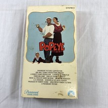 Popeye 1981 VHS Paramount Home Video Robin Williams - £4.45 GBP