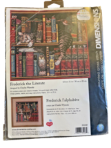 Kit Counted Cross Stitch Dimensions Frederick the Literate #35048 New Wy... - £12.59 GBP