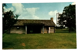 Stephen F Austin Log Cabin Home HW 90 Texas TX View O Gram UNP Postcard c1960s - $5.99