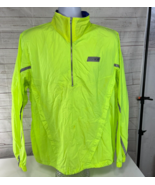 VINTAGE 90s NIKE GRAY TAG NEON Green/Yello WINDBREAKER JACKET MENS SIZE XL - $40.60 CAD