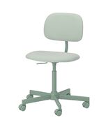 IKEA BLECKBERGET Swivel Office Chair Green 805.223.45 Adjustable Rolling Seat - $154.43