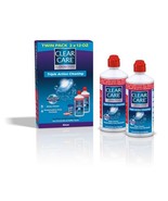 DAMAGED BOX Clear Care Cleaning &amp; Disinfecting Solution with Lens Case, ... - $389.26 MXN