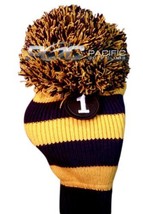 new #1 blue yellow POM headcover golf club head cover fits Taylormade driver - £11.73 GBP