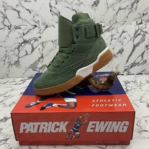 Men’s PATRICK EWING 33 HI Green | White | Gum Sneakers - $199.00