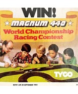 Tyco 440 Magnum World Racing Championship Advertisement Contest 1981 DWEE11 - $27.40 CAD