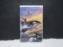 1995 Free Willy 2, Warner Brothers Entertainment, Clamshell Case, VHS Tape - £4.79 GBP