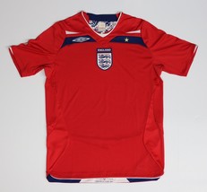 Umbro England Football Soccer Men&#39;s Red Shirt - Size (M) Medium - £18.67 GBP