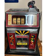 Watling 1c Blue Seal Slot Twin Jackpot, Front Gumball Vender  circa 1920 - $91,628.83 MXN
