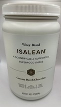 Pack Of 2 Isagenix Isalean Shake Canister Creamy Dutch Chocolate Exp.08/24 - $99.99