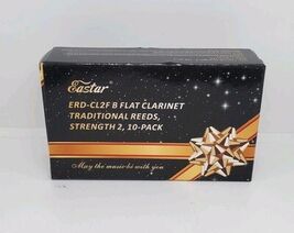 10 pack Eastar ERD-CL2F B Flat Clarinet Traditional Reeds Strength 2.0 image 2
