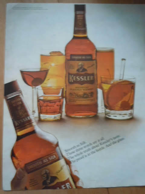 Kessler Smooth As Silk Print Magazine Advertisement 1967 - $3.99