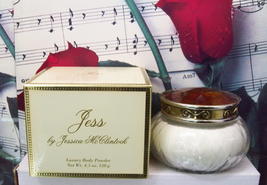 Jess By Jessica McClintock Luxury Body Powder 4.5 OZ. - £103.66 GBP