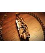 HAUNTED DOLL COMMUNICATION BOOSTING QUARTZ NECKLACE! INCREASE ACTIVITY &amp;... - $587.09 MXN
