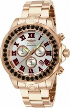 Invicta 14537 Men&#39;s Grand Diver Swiss Limited Chronograph Gem Rose Gold Watch - £255.73 GBP