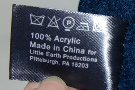 Los Angeles Chargers Chenille Scarf Glove Gift Set Blue Gold White image 7