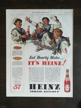 Vintage 1932 Heinz Tomato Ketchup Full Page Original Ad 424 - £5.44 GBP