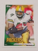 James Starks Green Bay Packers 2010 Topps Rookie Card #348 - £0.78 GBP