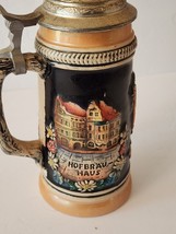 Landmarks FLIP TOP German Beer Stein Handcrafted - £39.96 GBP