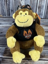 2004 Harley Davidson Plush Bean Bag Toy Monkey - New w/ Tag - £9.28 GBP