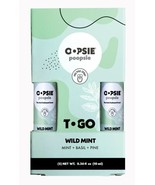 Oopsie Poopsie To-Go Bathroom Spray Eliminate Smell  Poop Wild Mint Deod... - $17.53 CAD