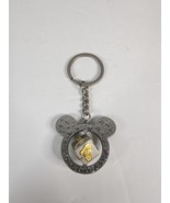 Disney Park Keychain Two Tone Cube W/ 3D Mickey Minnie Donald Duck Goofy... - €13,88 EUR